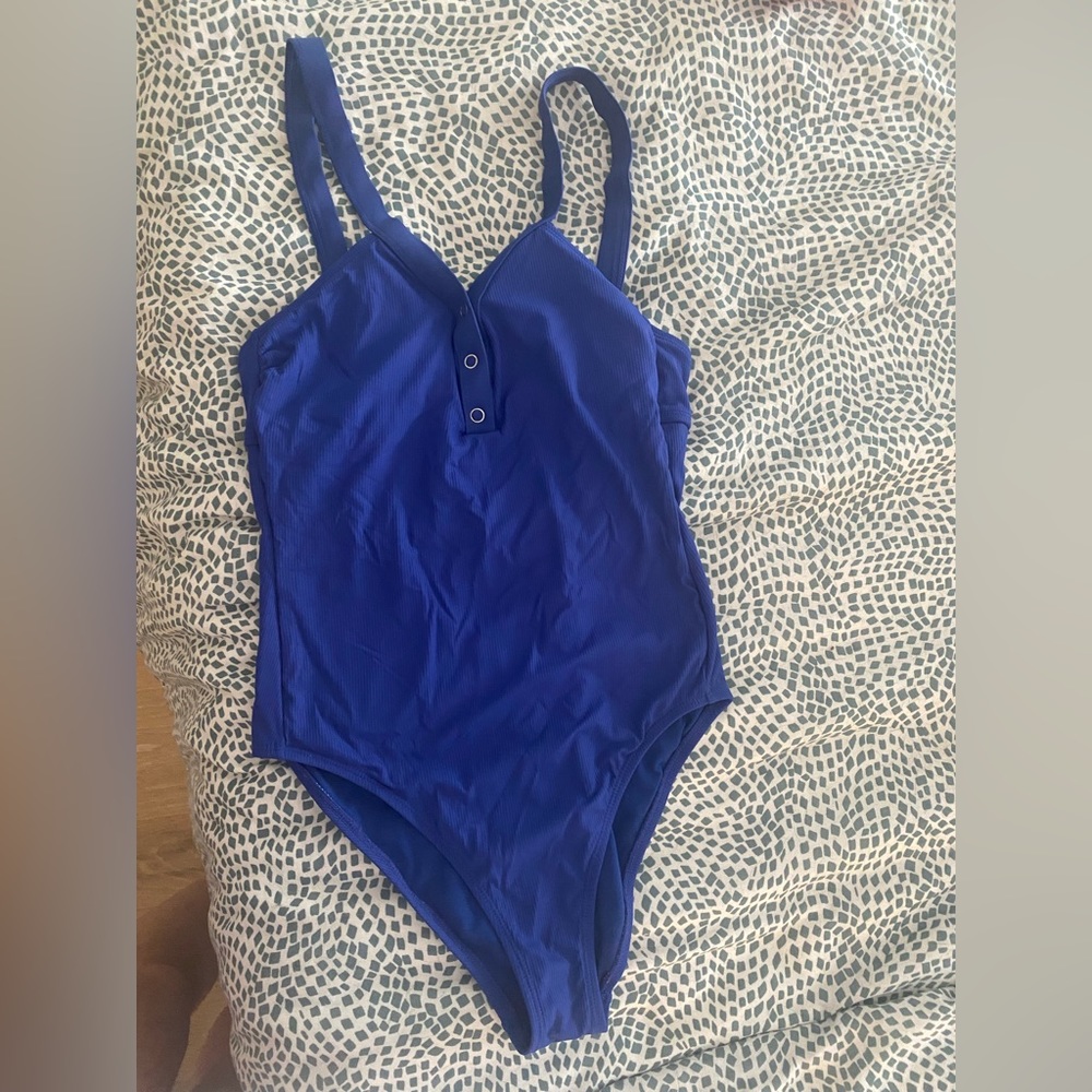 Blue/purple one-piece